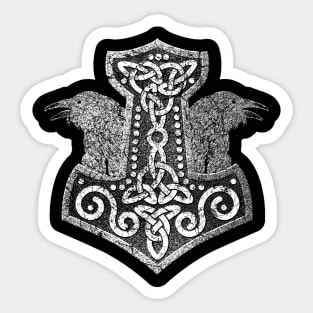 Mjolnir  - the hammer of Thor Sticker